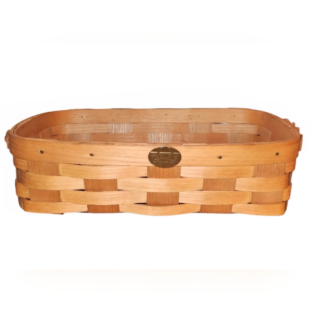 Peterboro Basket w/ Braided Handles